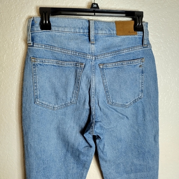Madewell The Perfect Vintage Jean in Coney Wash: Destroyed Edition sz 25 - Picture 6 of 9
